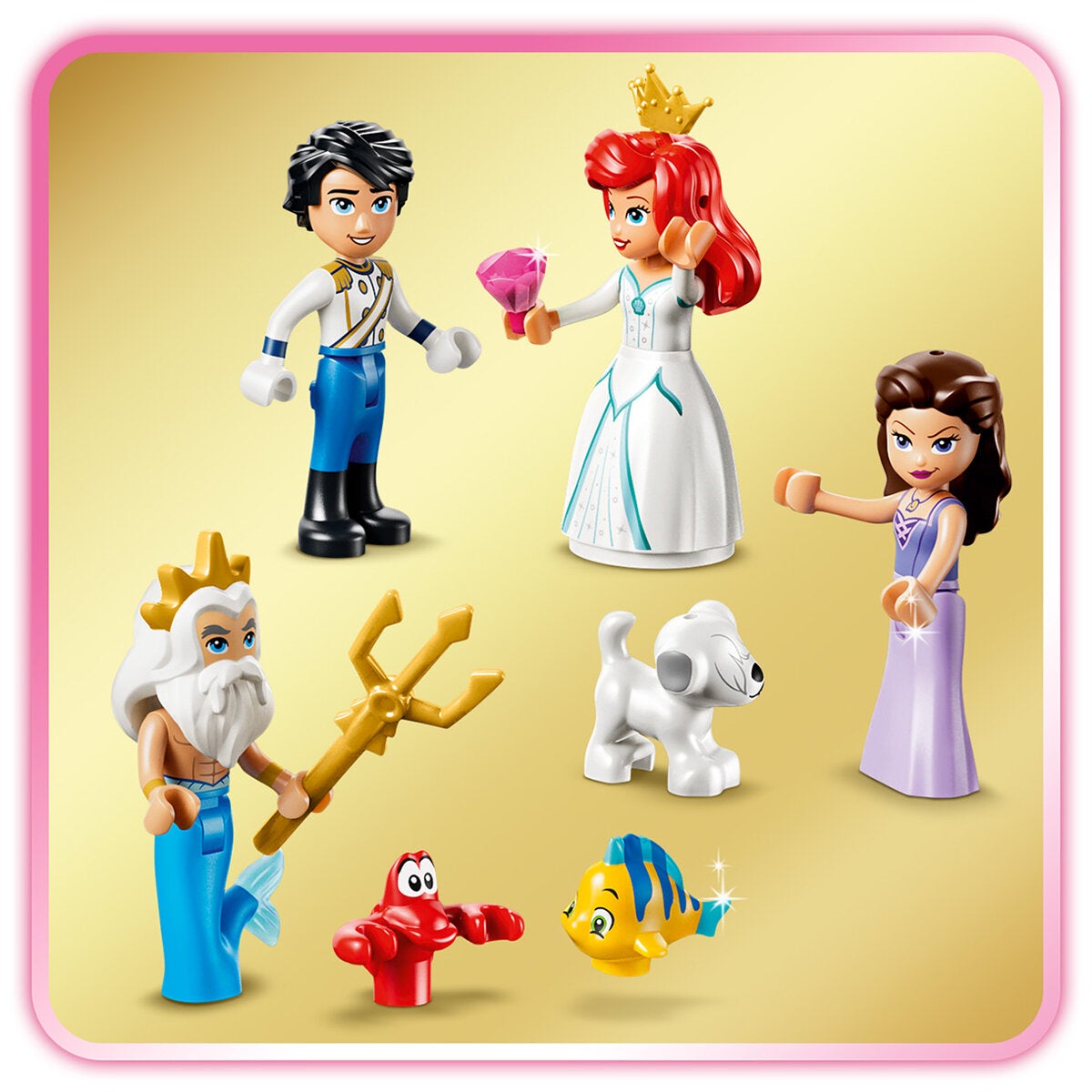 LEGO Ariel Royal Wedding Boat Disney Princess Playset 519 Pieces 43299 — image 8