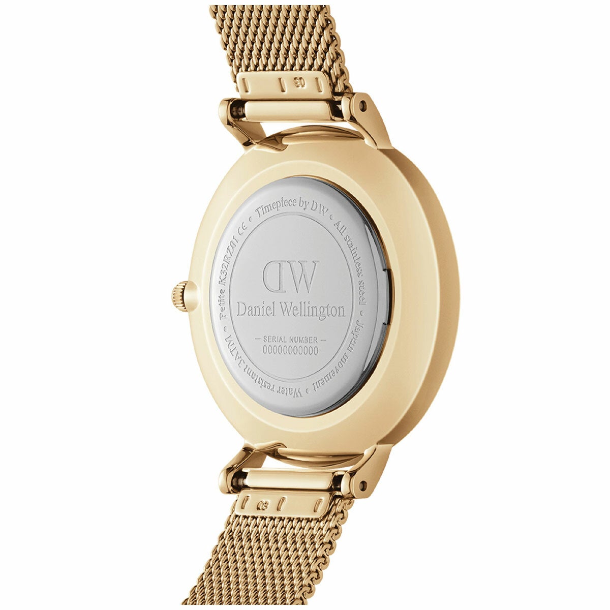 Daniel Wellington White Dial Quartz Wristwatch Petite Evergold Women's DW00100348 — image 2
