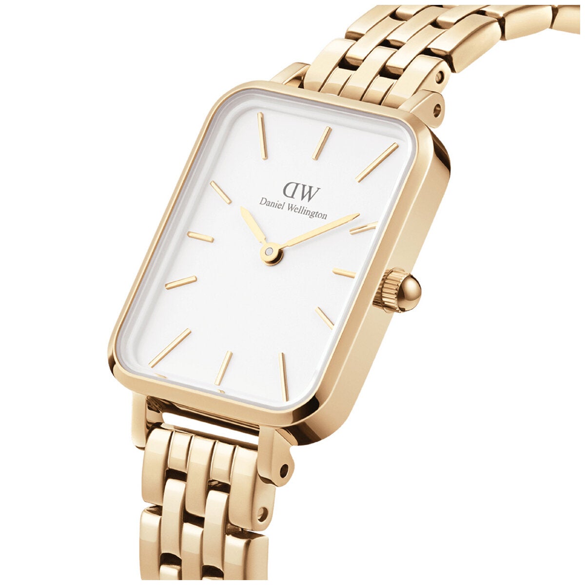 Daniel Wellington Gold 5 Link Wristwatch White Dial Quartz Women's DW00100622 — image 2