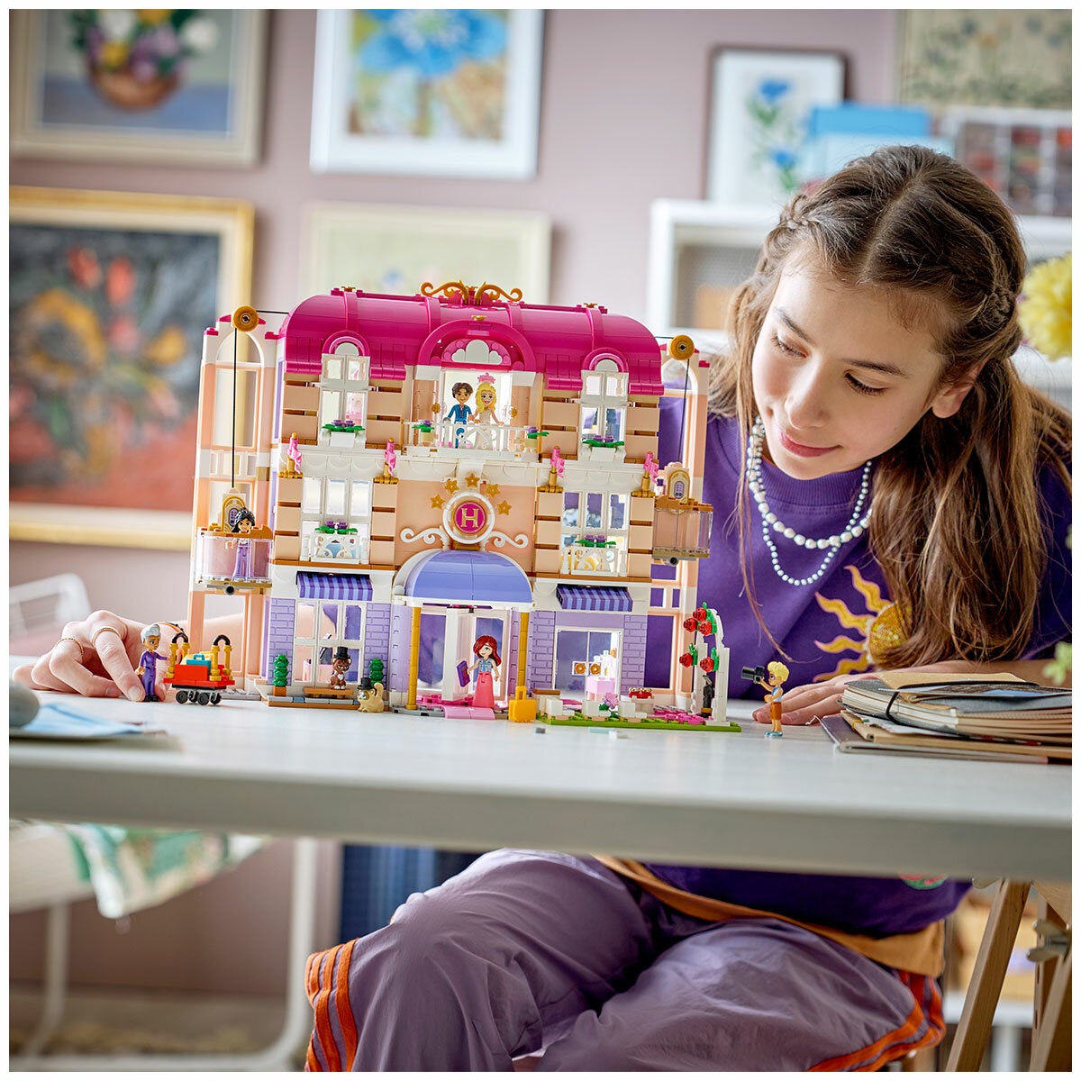LEGO Heartlake City Grand Hotel Friends Dollhouse Playset Ages 9 Plus 42704 — image 3