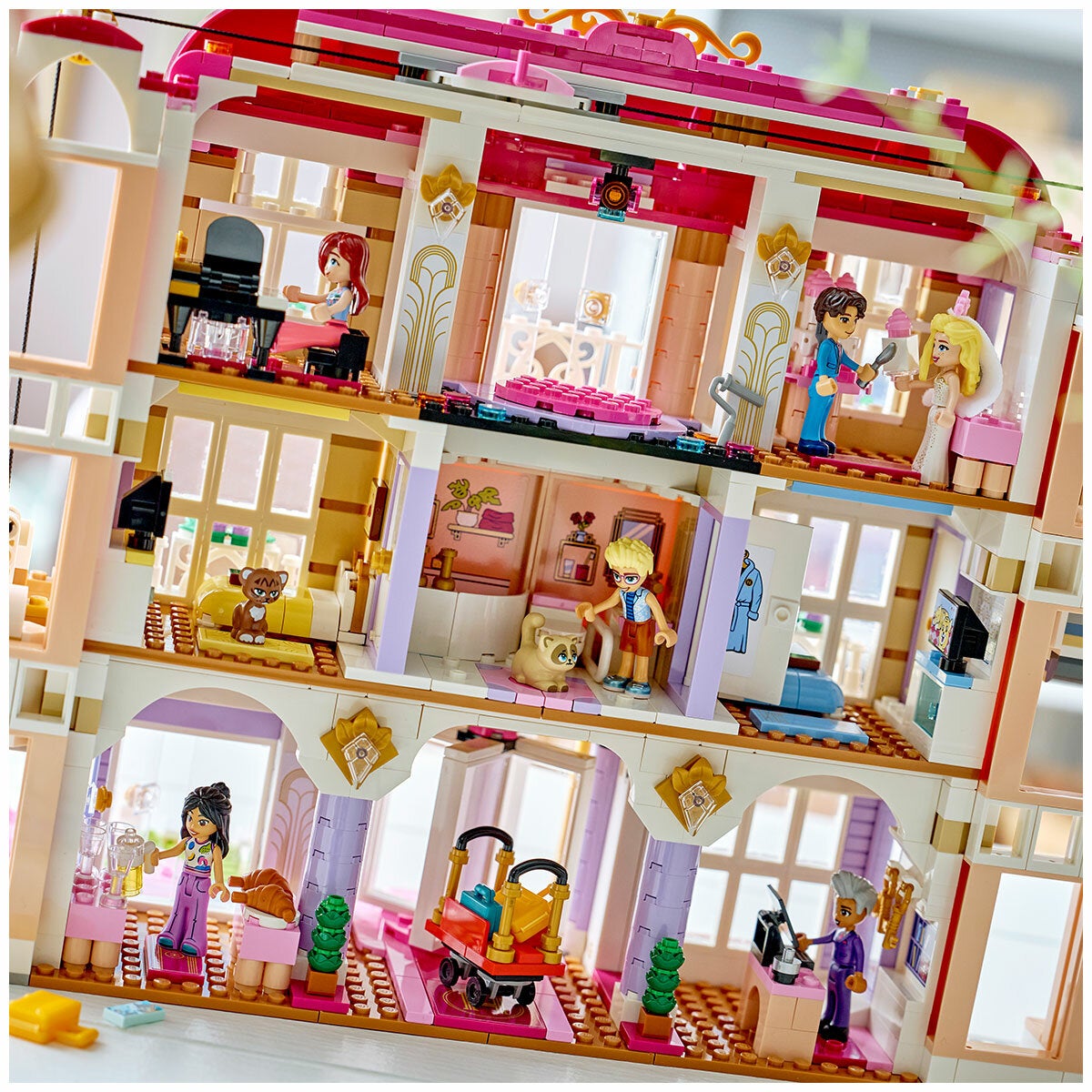 LEGO Heartlake City Grand Hotel Friends Dollhouse Playset Ages 9 Plus 42704 — image 6