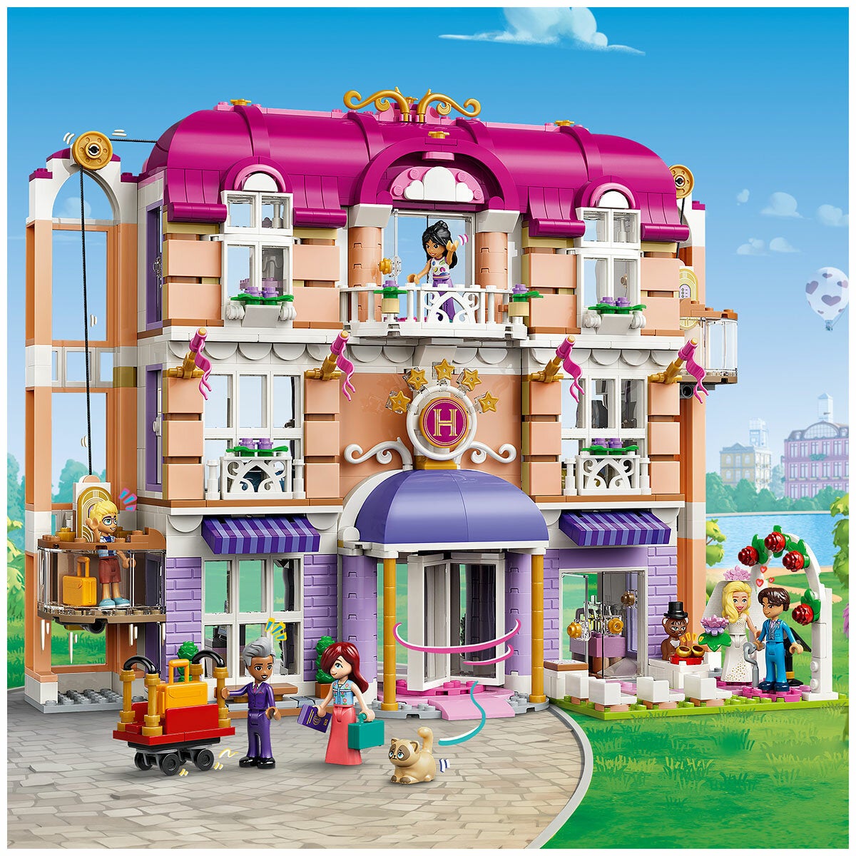 LEGO Heartlake City Grand Hotel Friends Dollhouse Playset Ages 9 Plus 42704 — image 7