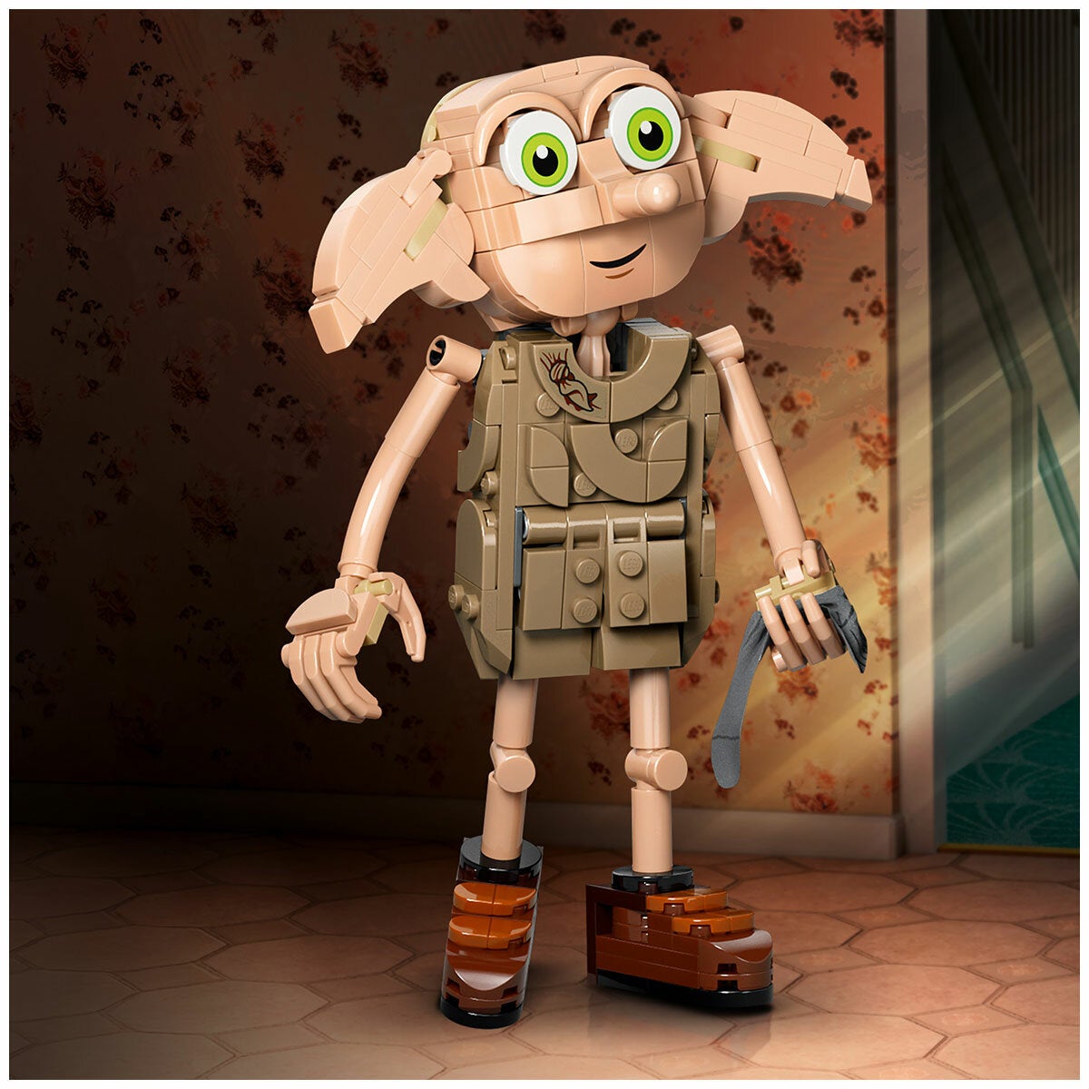 LEGO Dobby the Free Elf Posable Figure Harry Potter 2 in 1 Model Kit 76469 — image 6