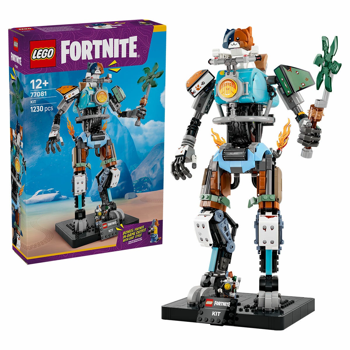 LEGO KIT Fortnite Posable Figure Construction Toy Ages 12 Plus 77081