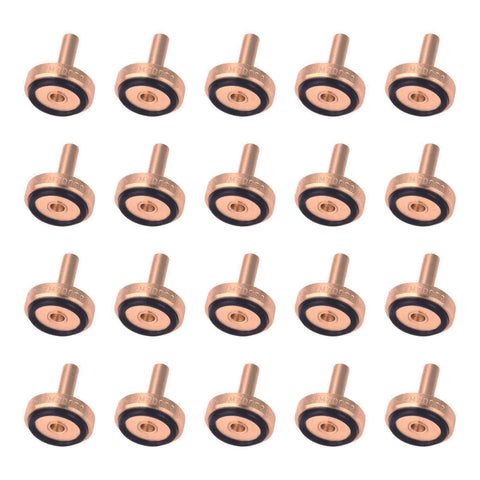 Kinetic O Ring Brass Tap Valve 12mm 20 Pack for Hot and Cold Water