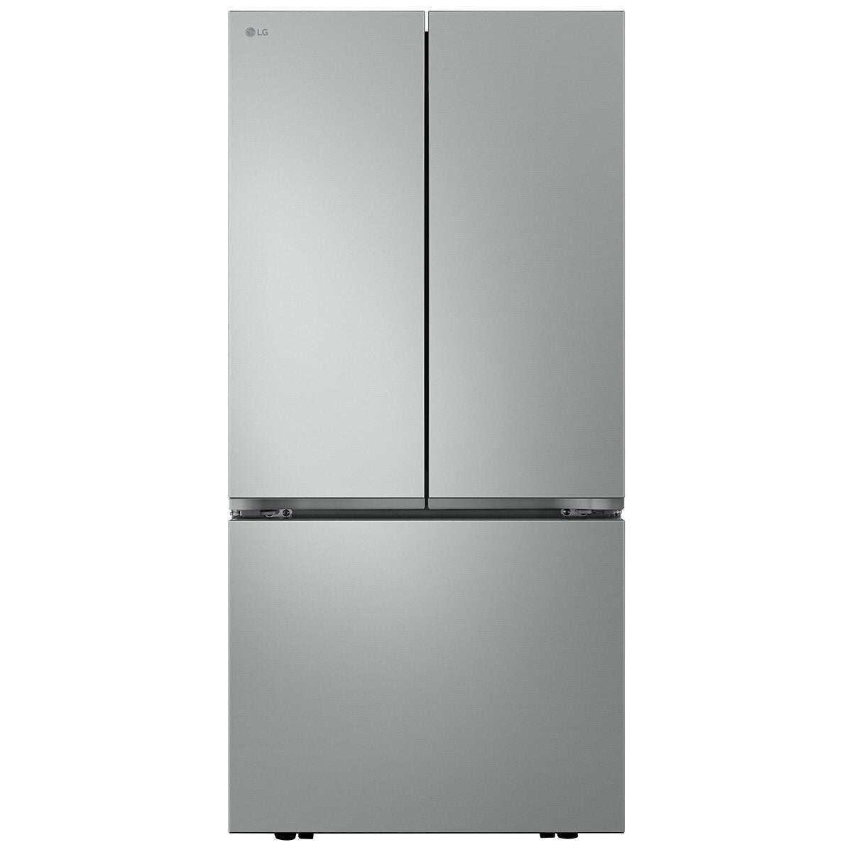 LG 589L French Door Fridge - Stainless Steel Finish, Frost Free, 3.5 Star Energy - GF-B589PLE