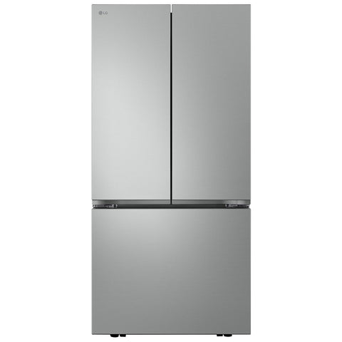 LG 589L French Door Fridge - Stainless Steel Finish, Frost Free, 3.5 Star Energy - GF-B589PLE
