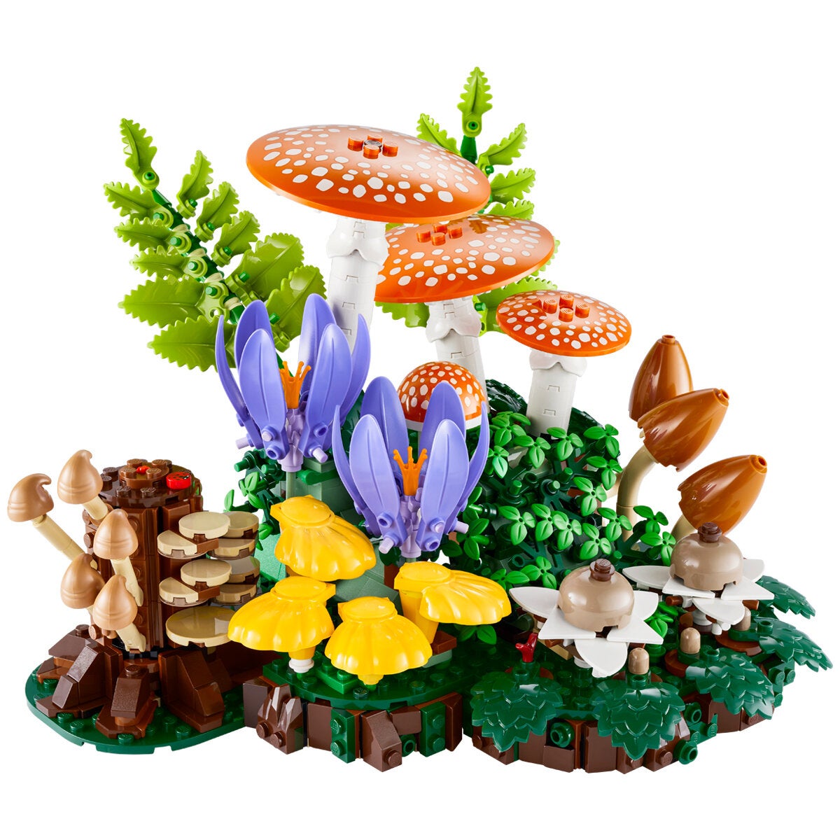 LEGO Woodland Mushrooms Model Kit Botanicals 806 Pieces Display Decor 11505 — image 4