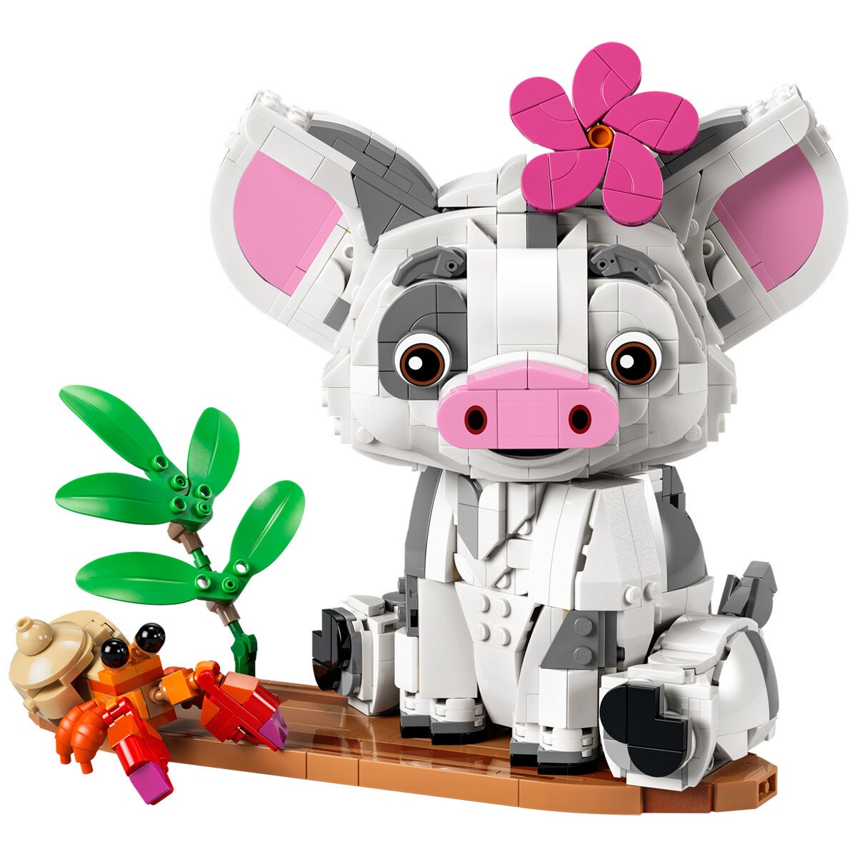 LEGO Moana Pua Brick Built Figure Disney Display Model 885 Pieces 43292 — image 4