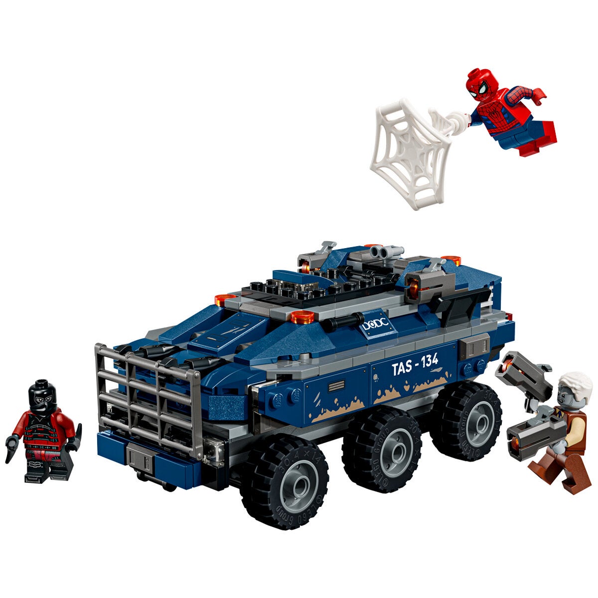 LEGO Spider-Man Prison Transport Chase Marvel Playset 367 Pieces Ages 8 Plus 76349 — image 2