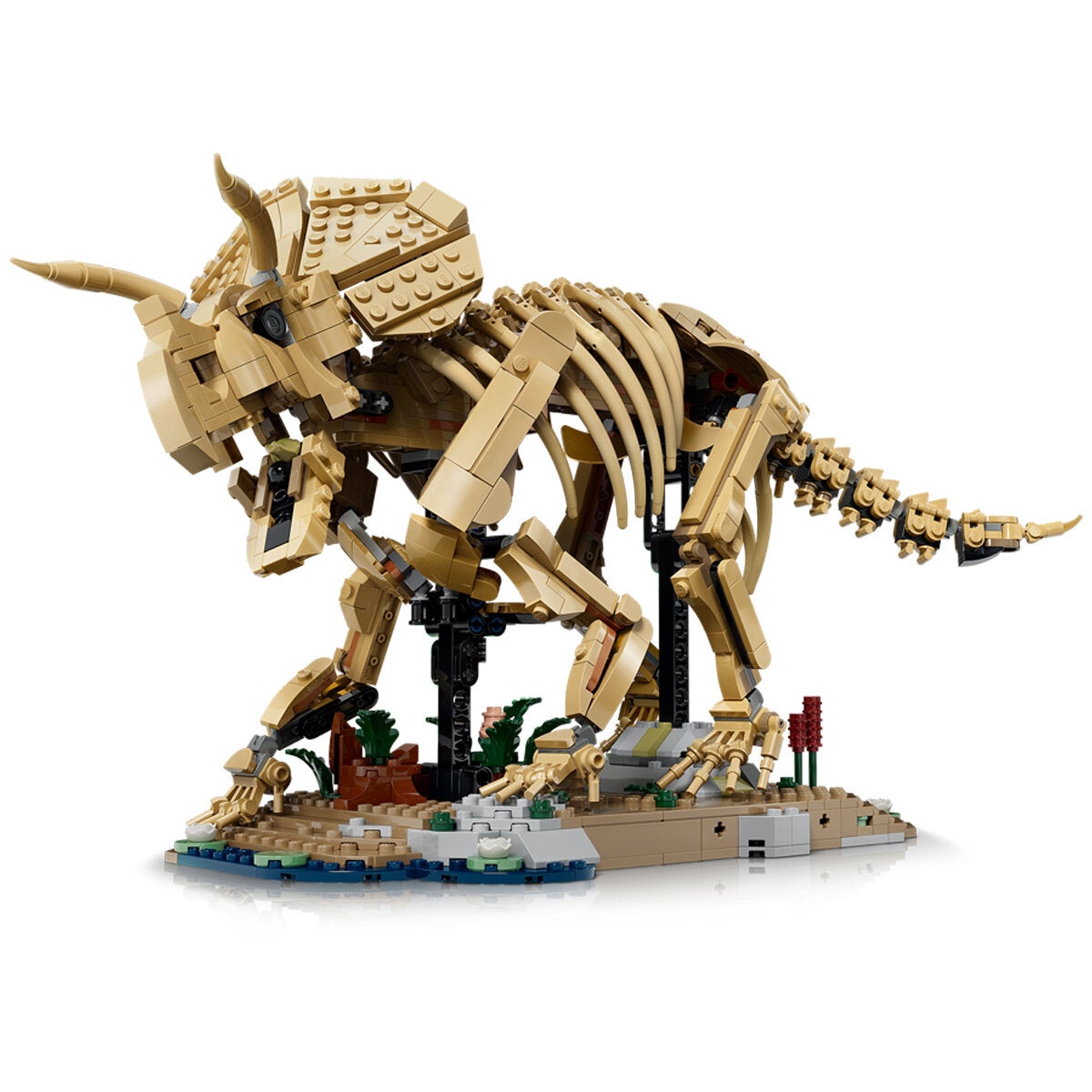LEGO Triceratops Dinosaur Fossils Model Kit Jurassic World 1154 Pieces 77985 — image 6