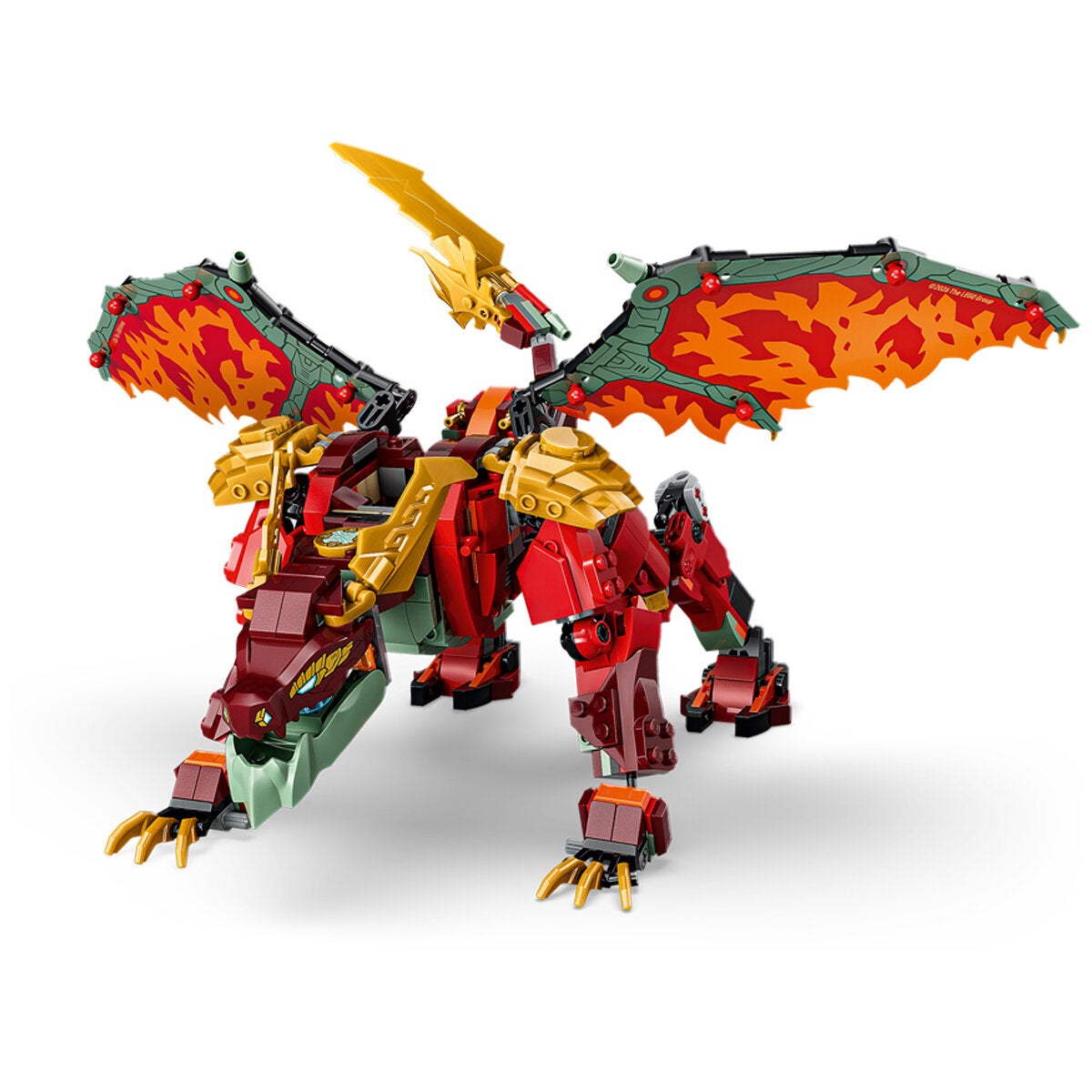 LEGO Wyldfyre Dragon Mech NINJAGO 2 in 1 Action Figure 821 Pieces 71868 — image 5