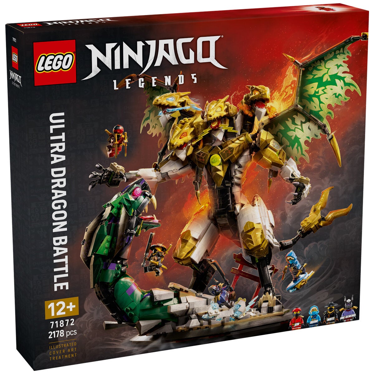 LEGO Ultra Dragon Battle NINJAGO Display Model Kit 2178 Pieces 71872 — image 4