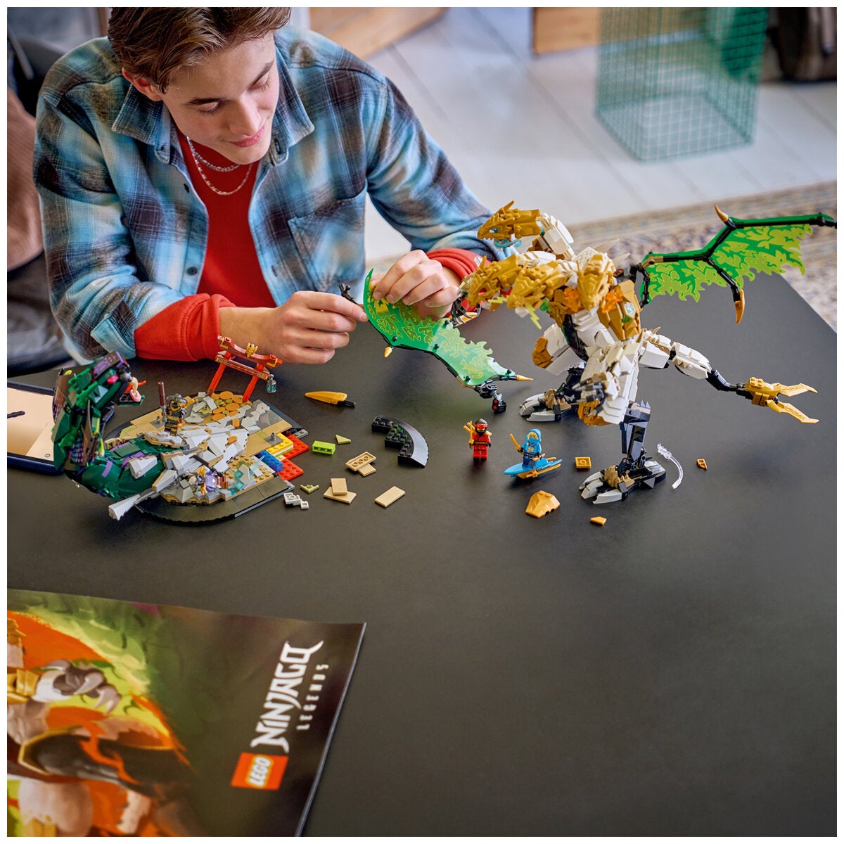 LEGO Ultra Dragon Battle NINJAGO Display Model Kit 2178 Pieces 71872 — image 8