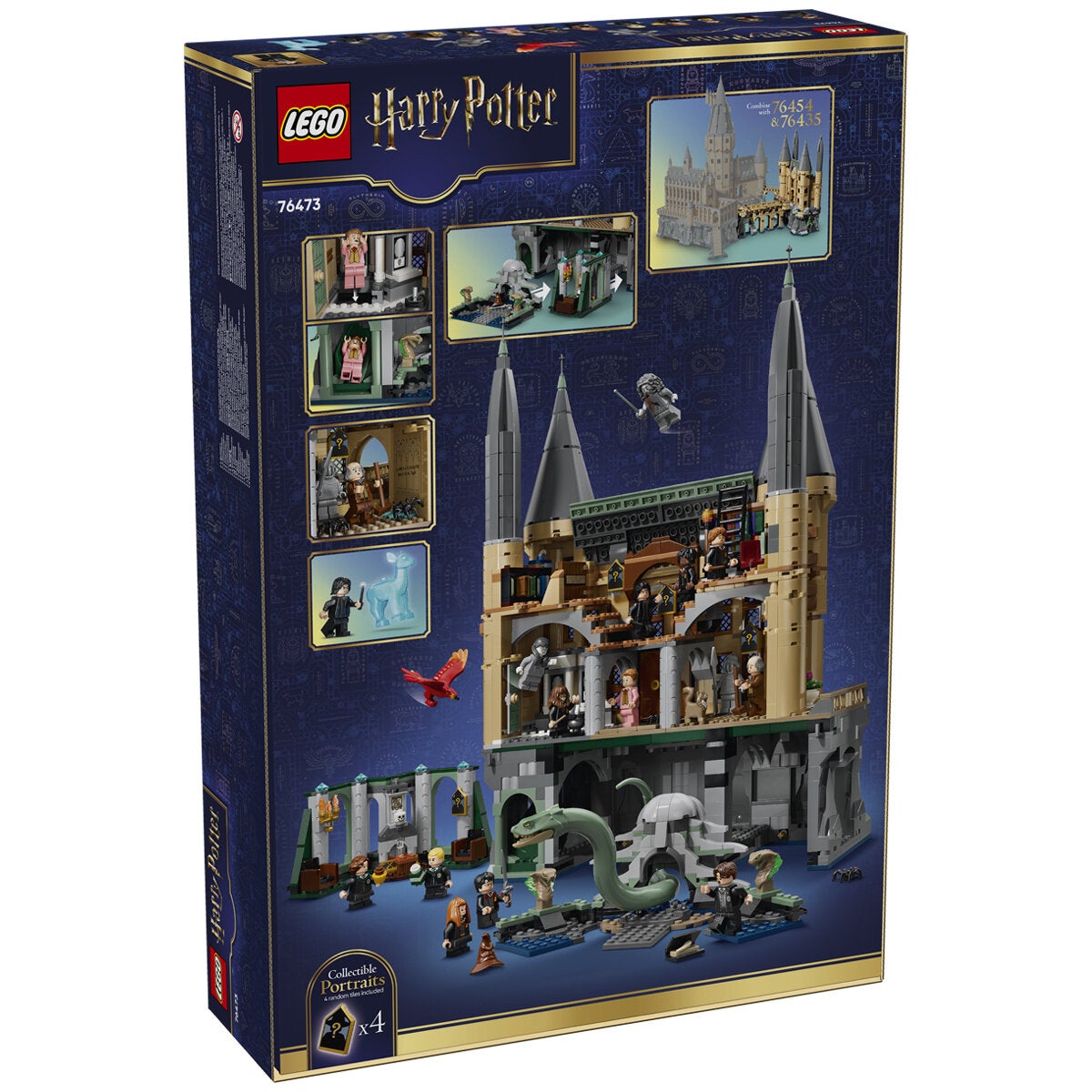 LEGO Hogwarts Castle East Wing Harry Potter Model Kit 2164 Pieces 76473 — image 2