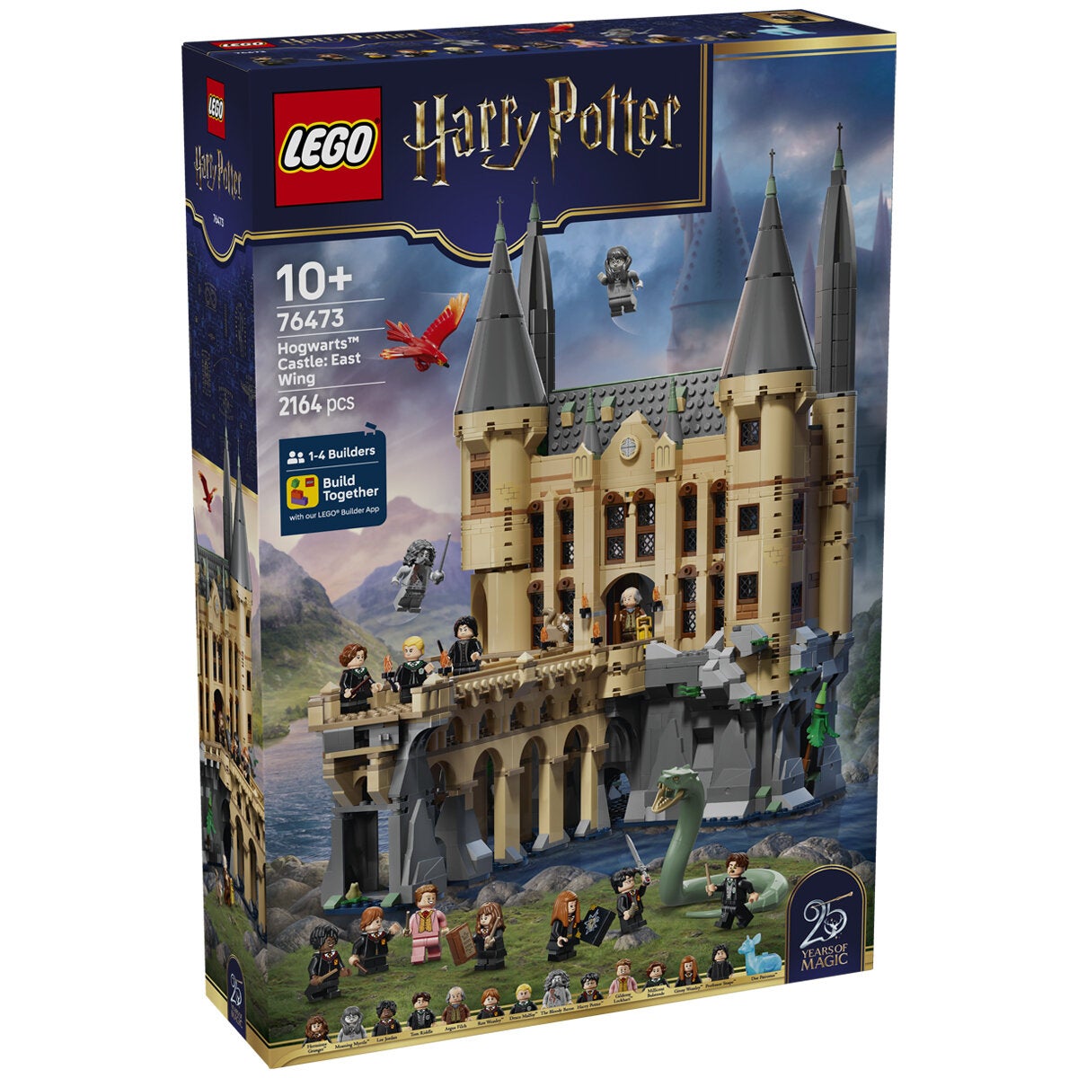 LEGO Hogwarts Castle East Wing Harry Potter Model Kit 2164 Pieces 76473 — image 4
