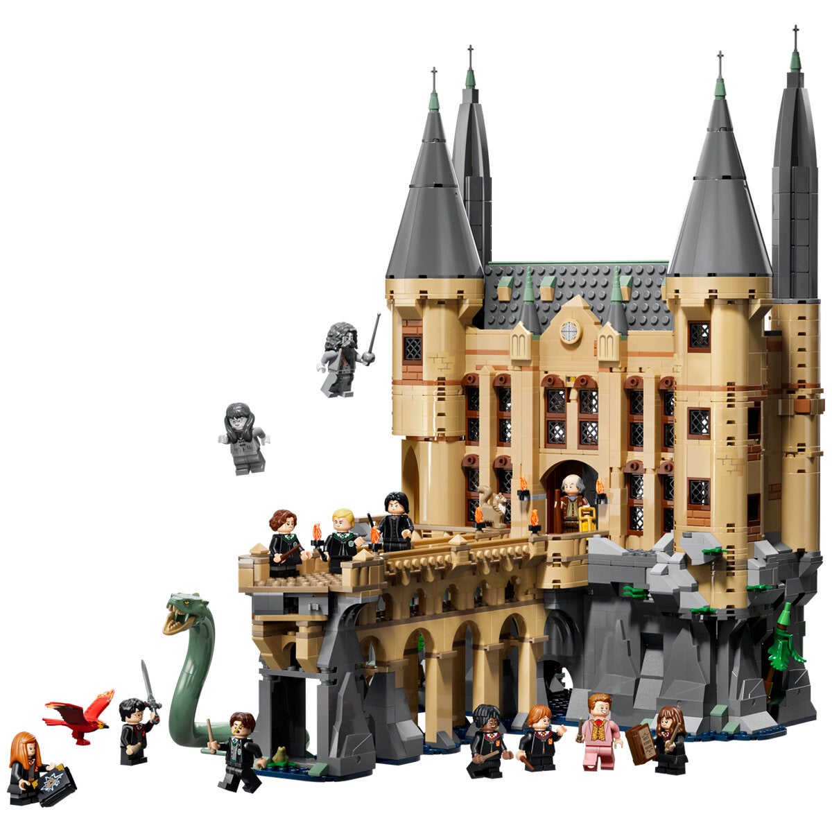 LEGO Hogwarts Castle East Wing Harry Potter Model Kit 2164 Pieces 76473 — image 3