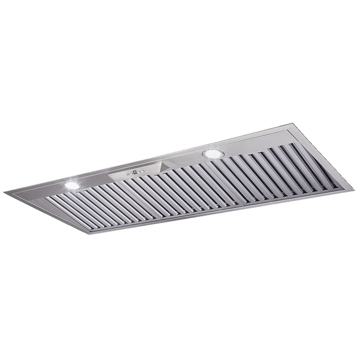 Schweigen 1160mm Undermount BBQ Rangehood - 2500m³/h Extraction, Stainless Steel, LED Lighting - CLUM212