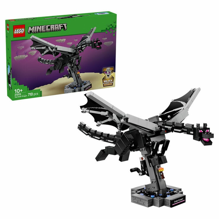 LEGO Minecraft Ender Dragon 21595 Posable Display Model, 710 Piece Gaming Decor — image 2