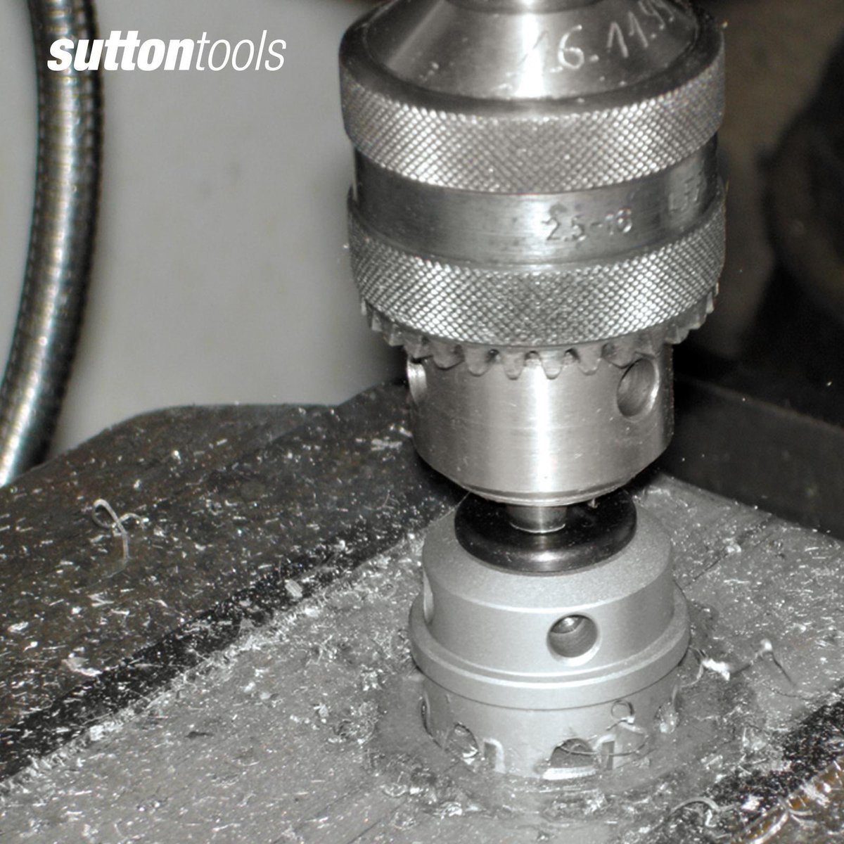 Sutton Tools 25mm TCT Holesaw for Steel, Stainless Steel, Aluminium & Fibreglass