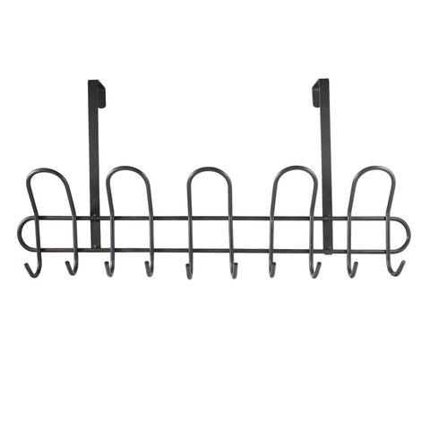 Adoored Hook Rack - 15 Hooks - Steel - Over The Door - SuperSaverAU - view 1