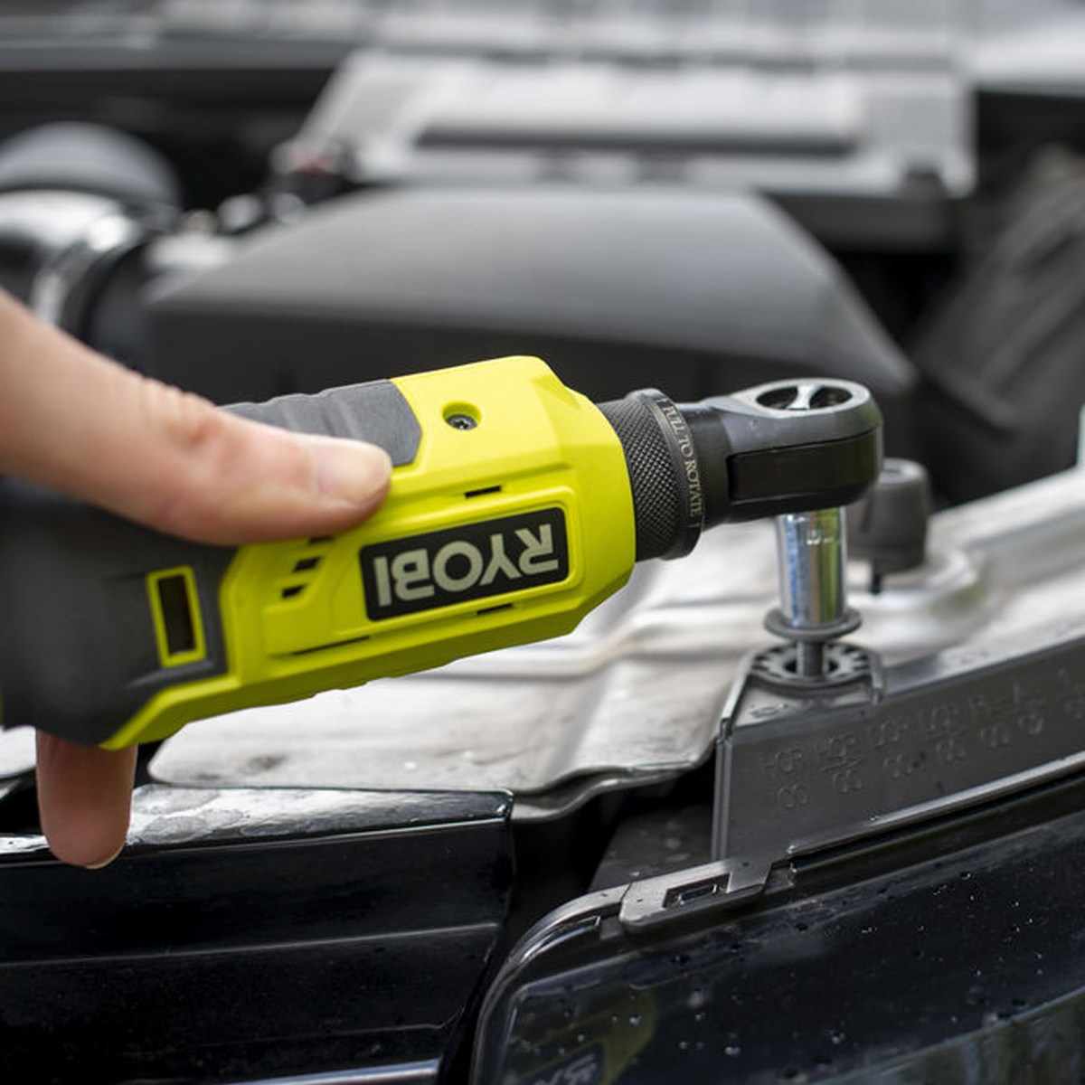 Ryobi 18V ONE+ 3/8" Cordless Ratchet Wrench Tool Only R18RW3-0
