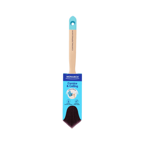 Monarch 50mm Cornice and Ceiling Synthetic Paint Brush, Diamond Tip Timber Handle