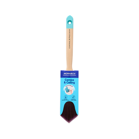 Monarch 50mm Cornice and Ceiling Synthetic Paint Brush, Diamond Tip Timber Handle
