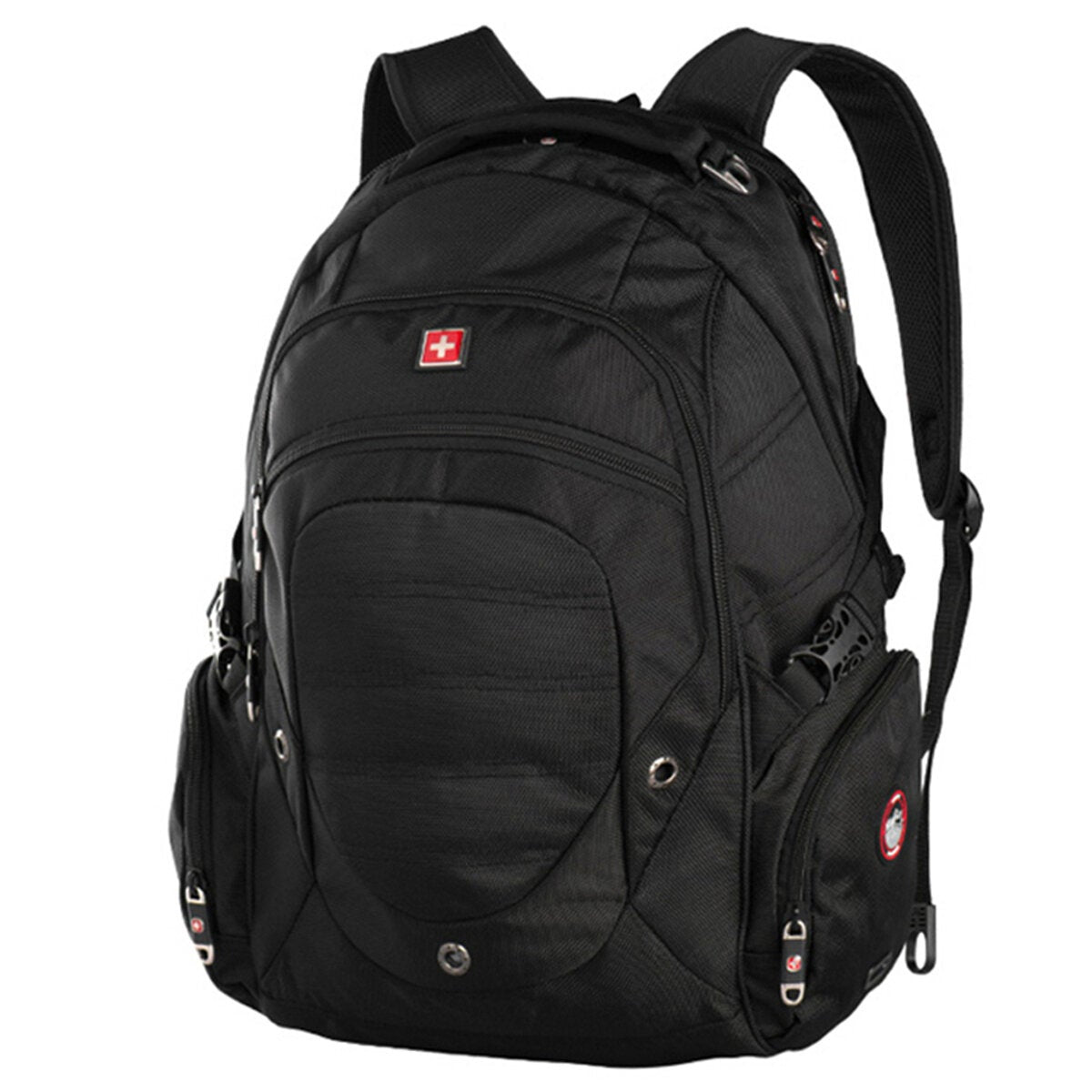 SWISSWIN 38L Water Resistant Travel Backpack 432mm Laptop Compartment SW9275I