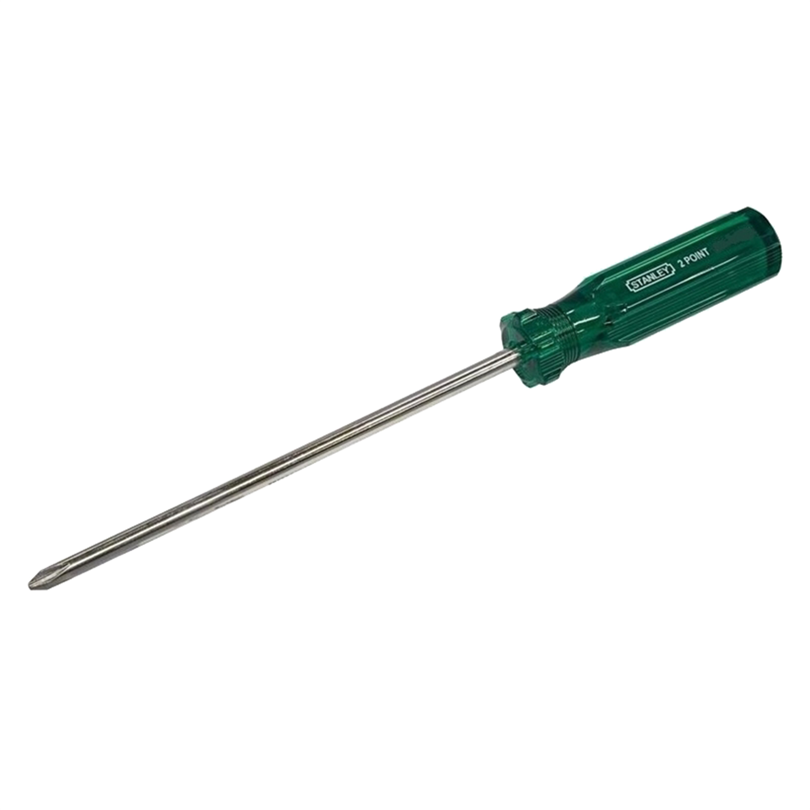 Stanley 100mm No.2 Phillips Screwdriver Steel Green