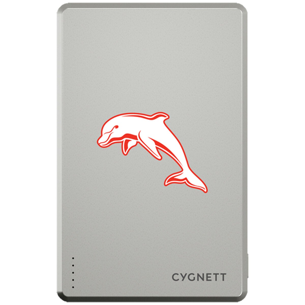 Cygnett Dolphins NRL Portable Charger 5K Magnetic Wireless USB-C CY5826PBCHE