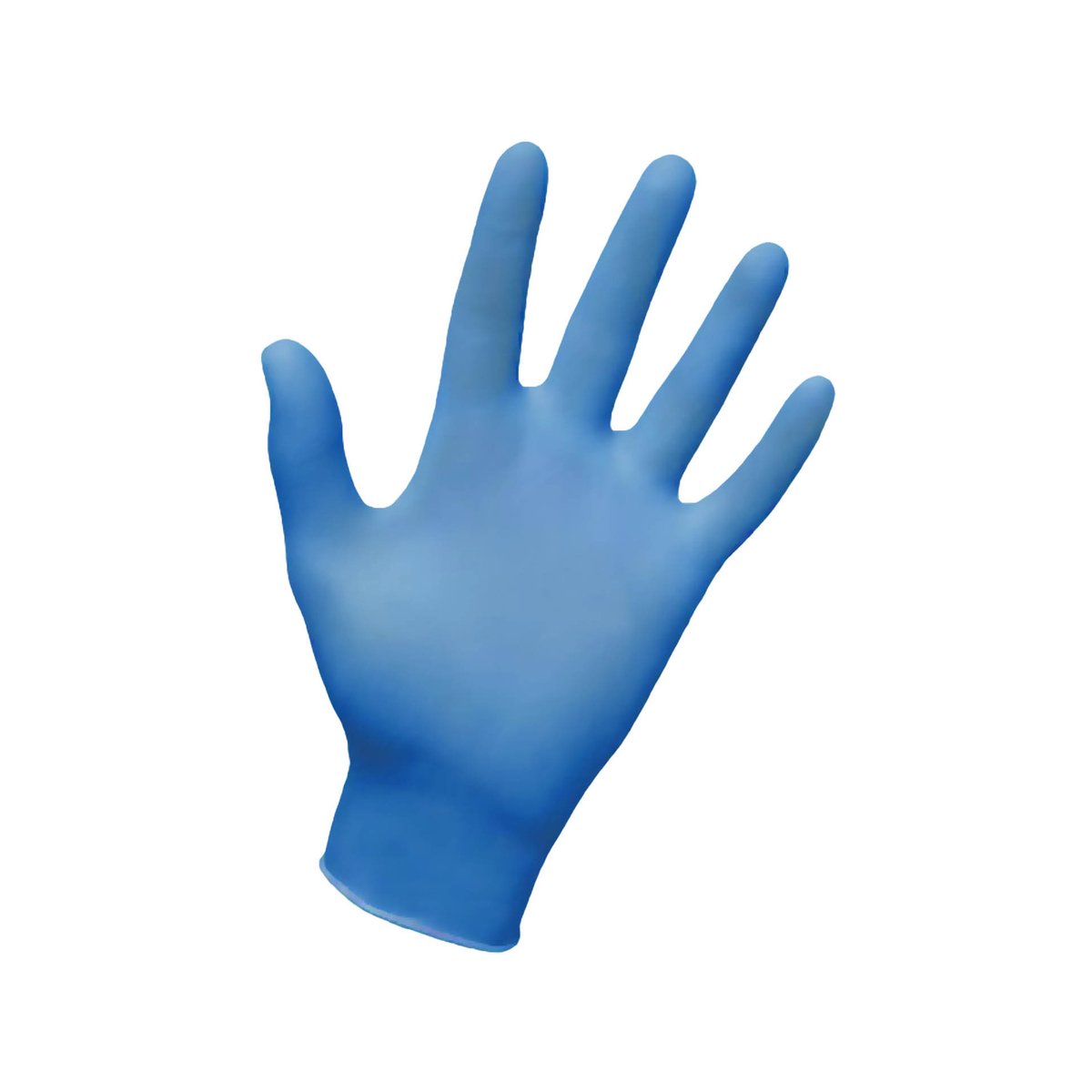 Handy Blue Nitrile Disposable Gloves 10 Pack One Size