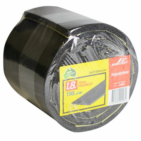 Moroday Self-Adhesive Foam Roll, 150 x 10mm x 1.8m Polyethylene