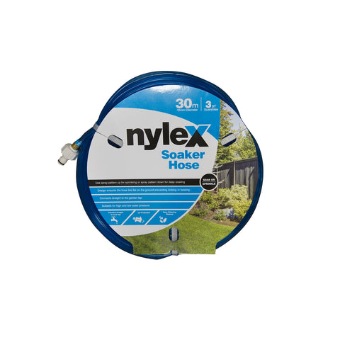Nylex 12mm x 30m Soaker Hose UV Resistant Outdoor