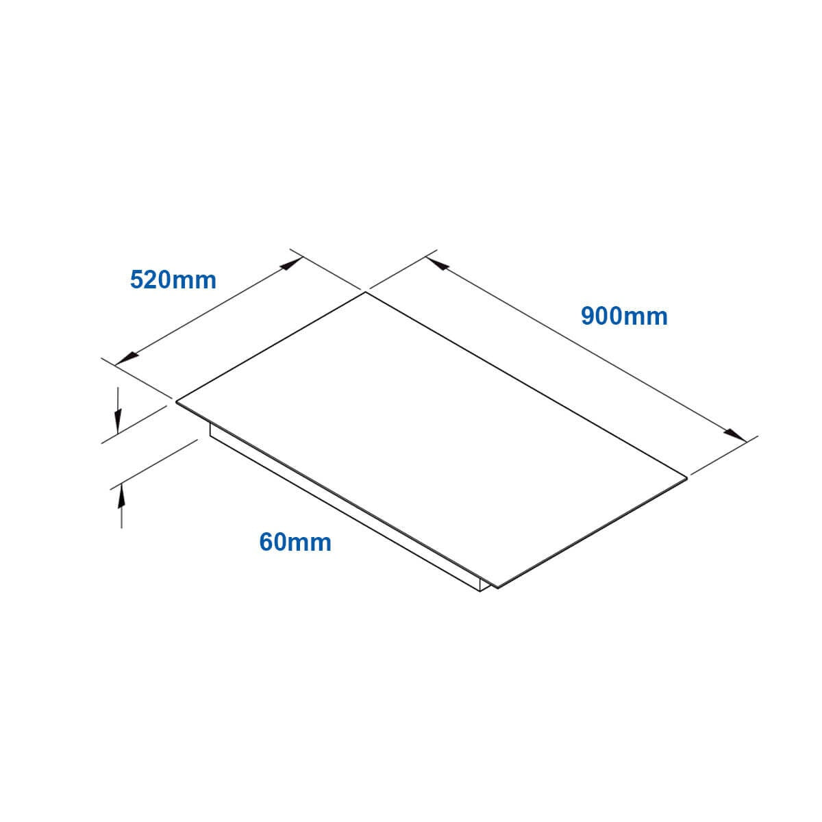 Haier 90cm 500 Series induction cooktop - five zones with Flexi Zone - grey glass - HCI905FTG4