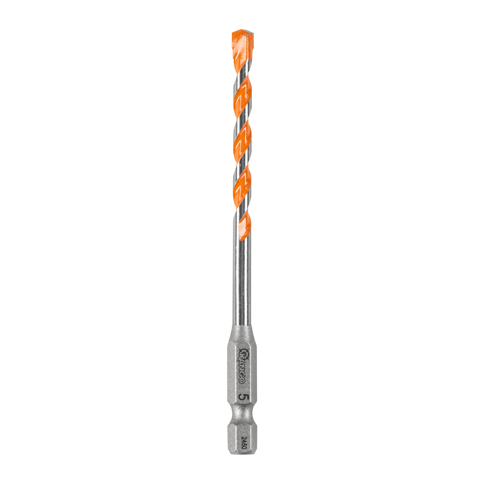 Kango 5 x 100mm 1/4" Hex Shank Masonry Drill Bit - Carbide Tip