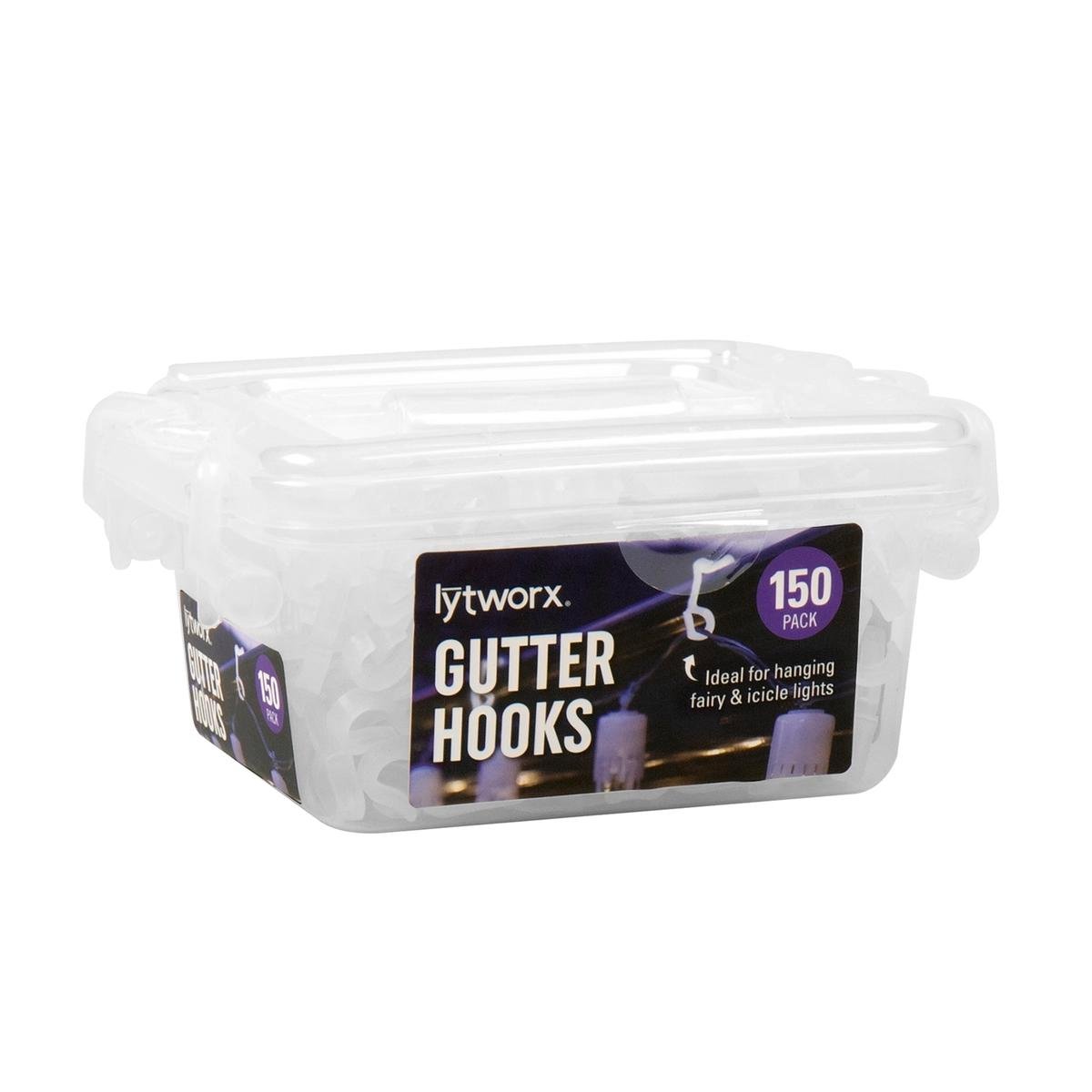 Lytworx Gutter Hooks 150 Pack