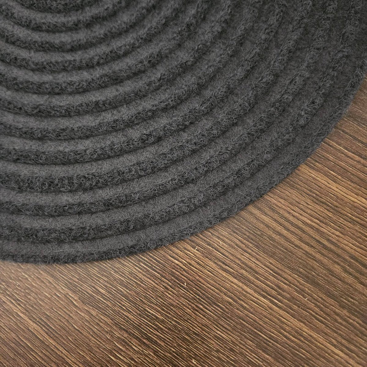 Maxfind Charcoal Oval Scraper Doormat 40x60cm - Eco-Friendly, Durable - SuperSaverAU - view 4