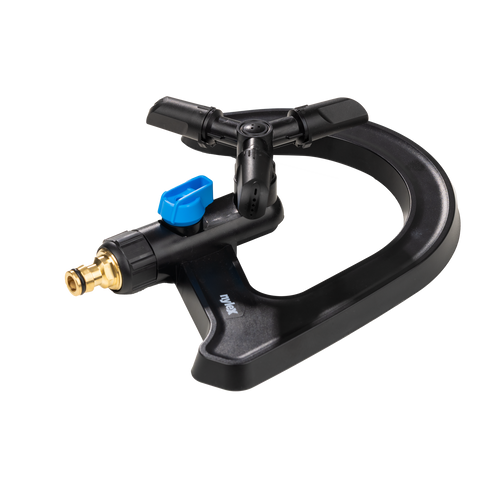 Nylex 3 Arm Rotating Sprinkler with Flow Control for Gardens & Lawns