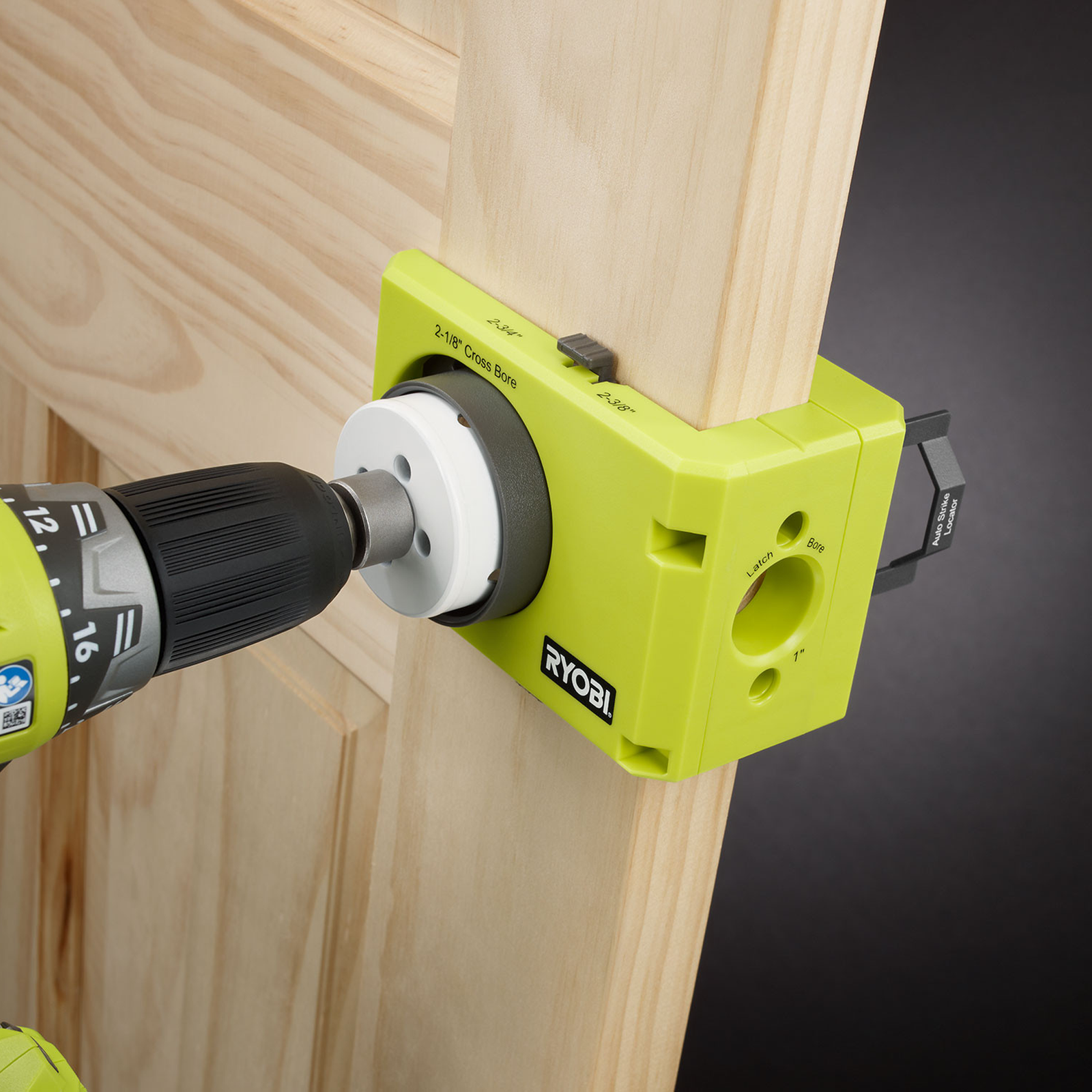 Ryobi Wood & Metal Door Lock Kit RDLK2