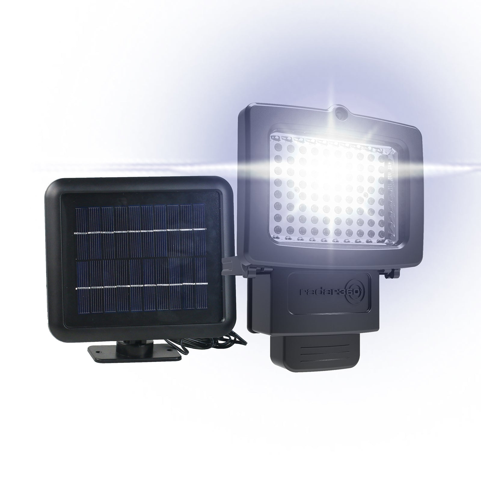 Cole & Bright Maxima 2000lm Solar Radar 360 Linkable Security Light 63729