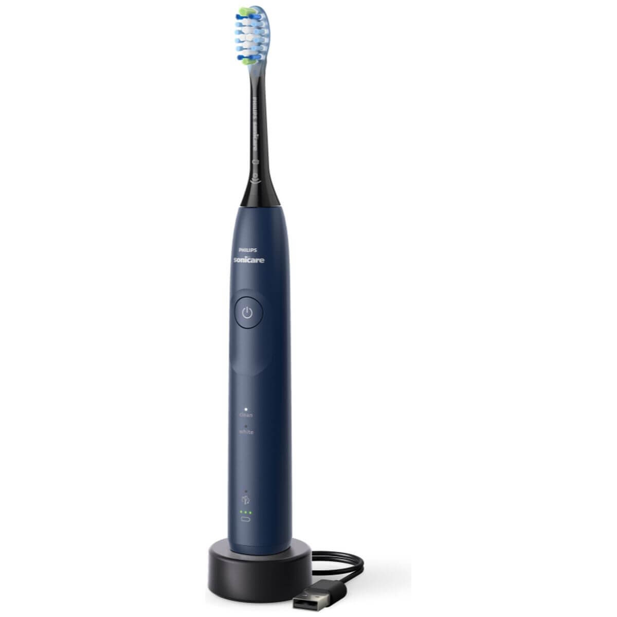 Philips Sonicare 5500 Electric Toothbrush - Navy, Clean and White Modes, Pressure Sensor - HX7113-04