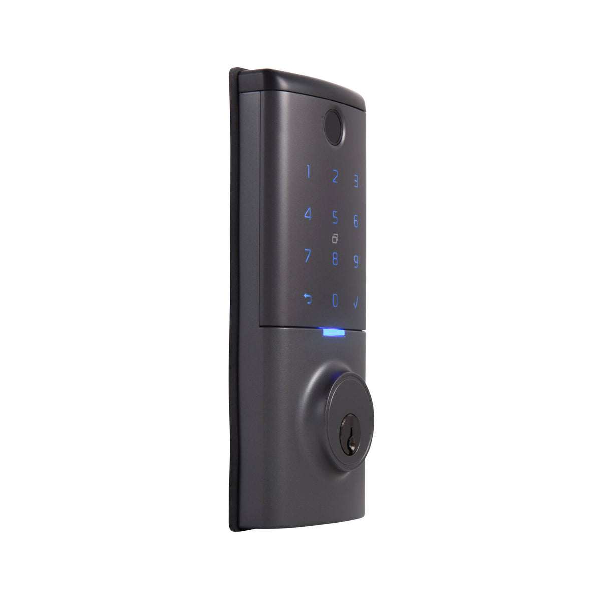Gainsborough Mode Smart Deadbolt, Graphite Zinc Alloy, App Controlled & Waterproof