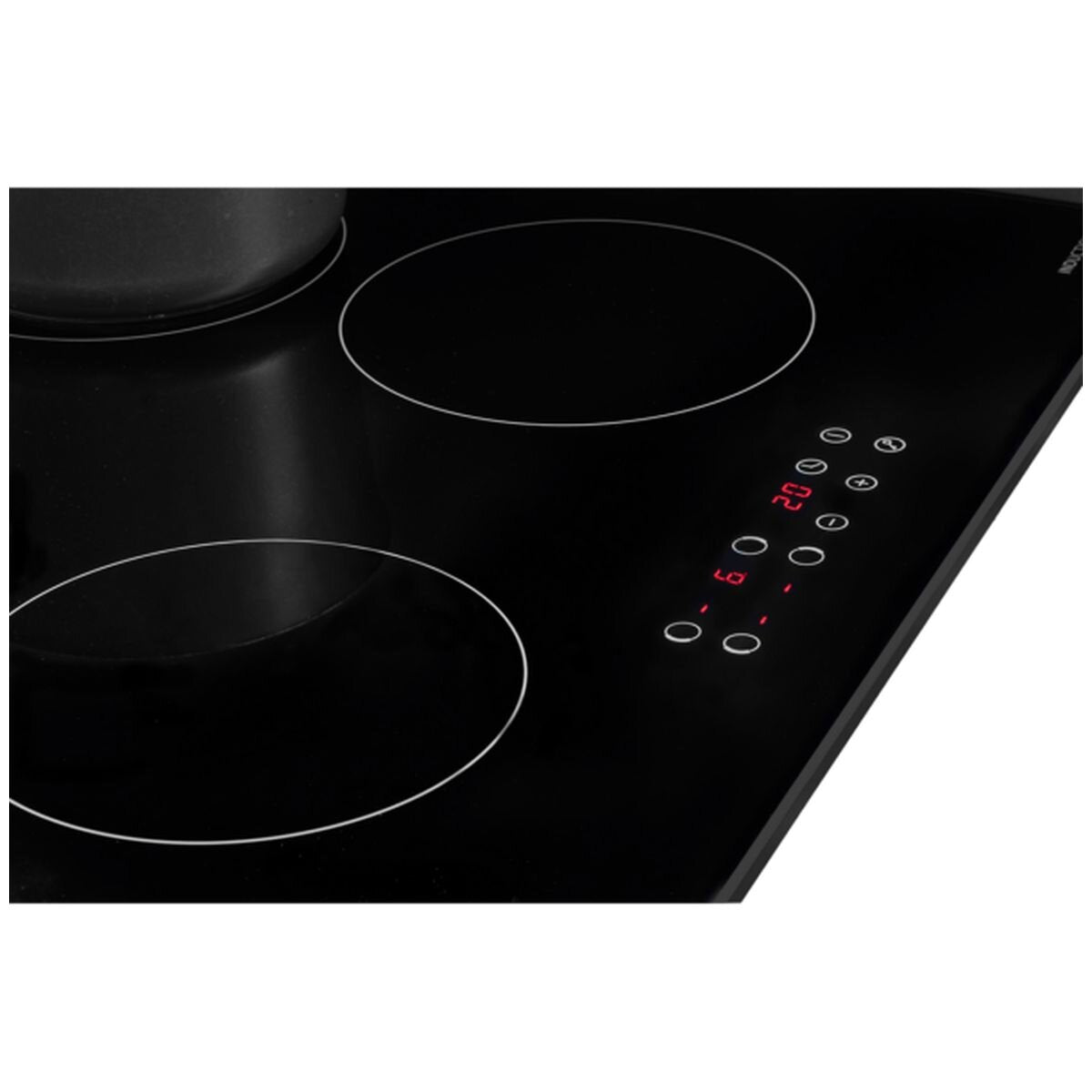 Artusi 60cm 4 Zone Plug-In Induction Cooktop - Black Ceramic Glass, 10A Plug and Lead, Timer - CAID4PG