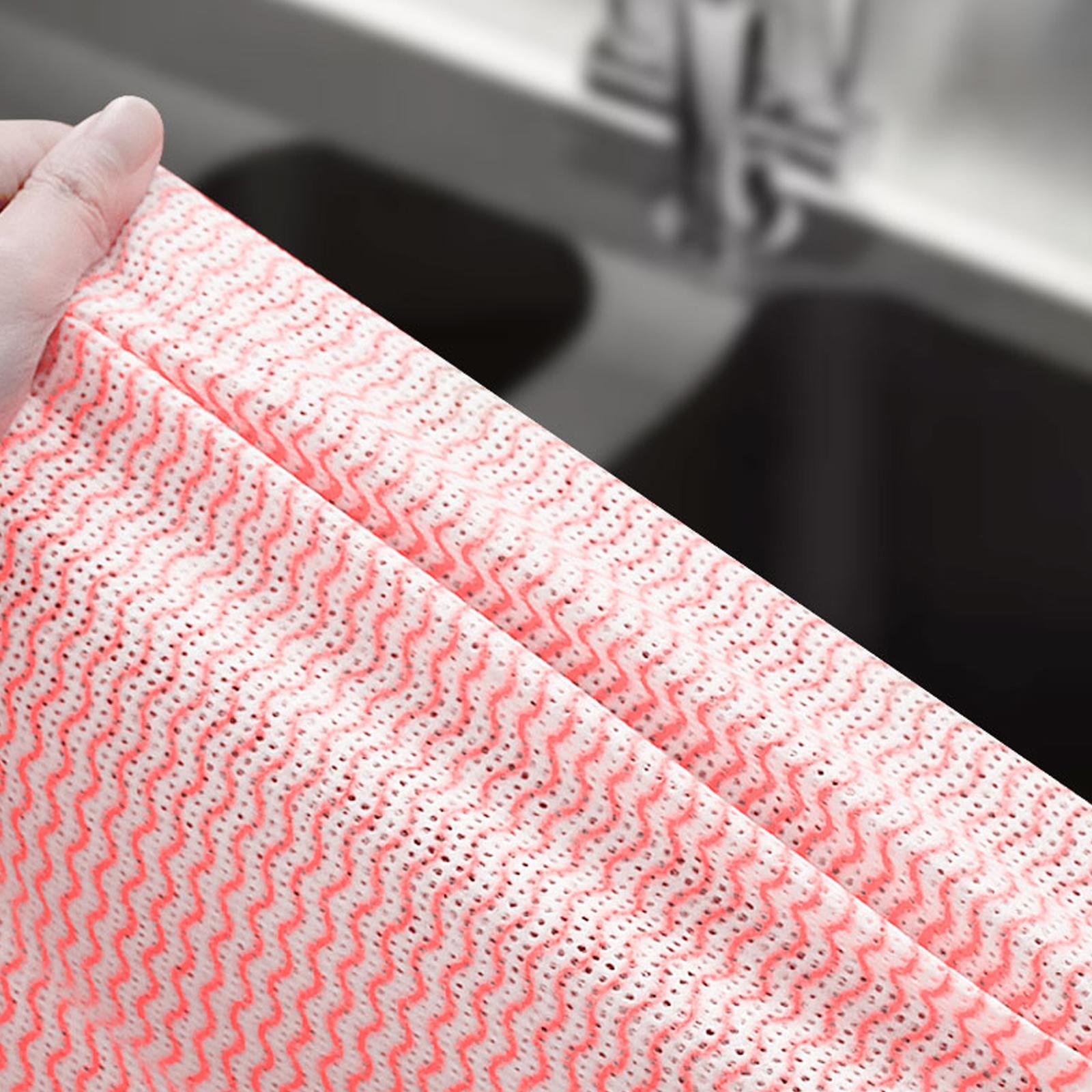 All Set 60 x 30cm All Purpose Wipes On a Roll - 100 Pack, Pink