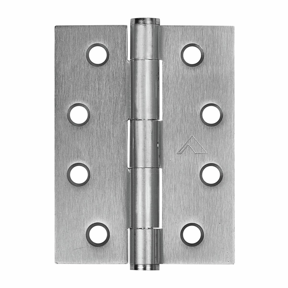 Pinnacle Fixed Pin Butt Hinge - 100mm - Zinc - 2 Pack - Corrosion Resistant - SuperSaverAU - view 1