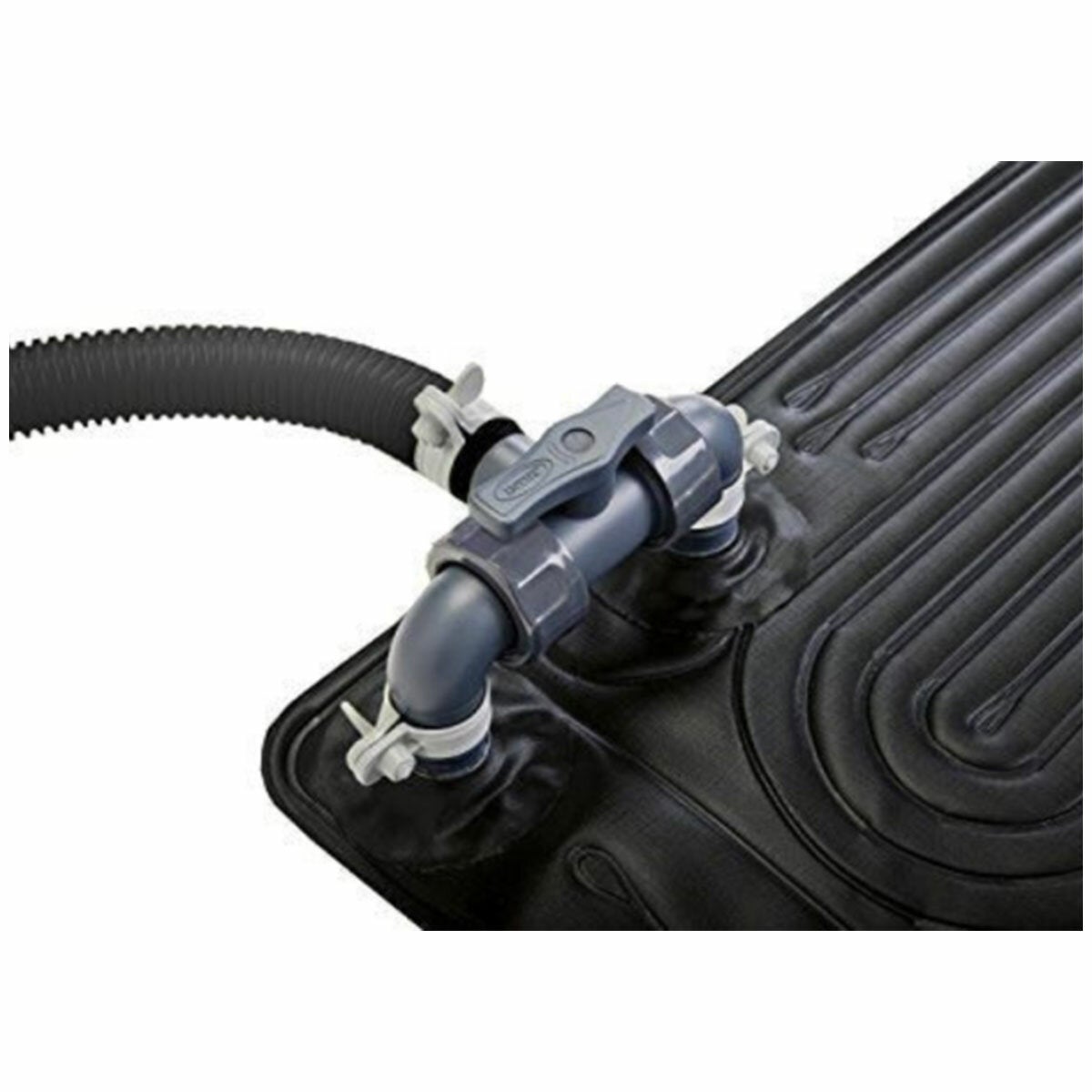 Eco Solar Pool Heater Mat 1.2m x 1.2m, UV Stabilised PVC with Bypass Valve and Hose by Intex — image 2
