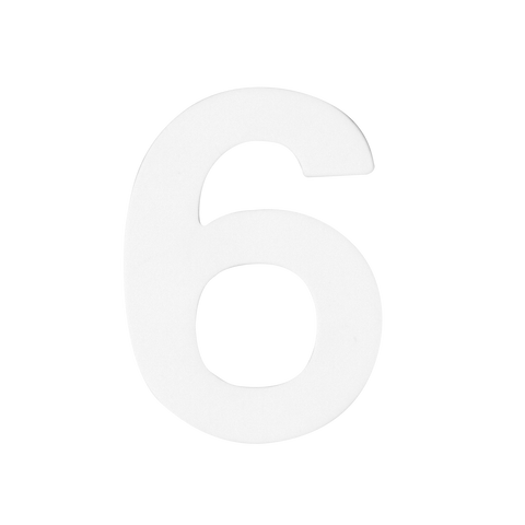 Sandleford Mode Number 6 50mm White Self Adhesive