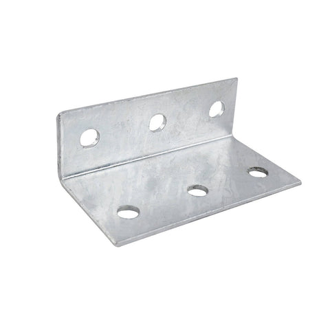 Carinya Reinforcing Angle Bracket 140 x 75 x 50mm - Hot Dipped Galvanised - Silver - SuperSaverAU - view 1