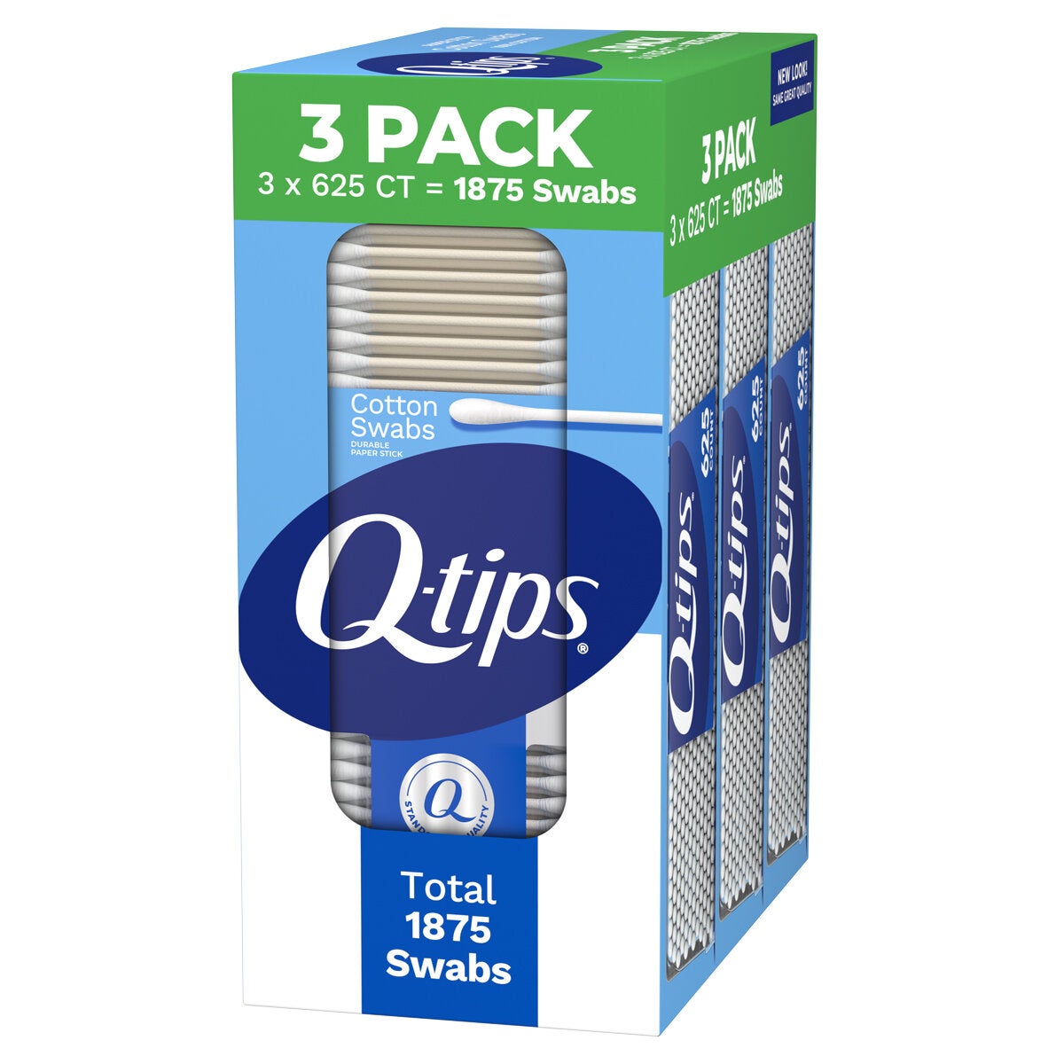 Q-tips Cotton Buds 1875 Pack Original Soft Double Tipped Swabs